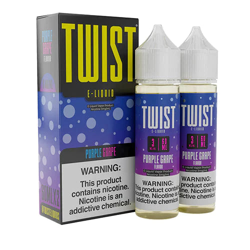 Twist Freebase - PURPLE GRAPE 3MG E-JUICE 60ML - E-Juice